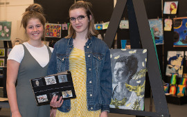 GBCS Hosts End of Year Art Show