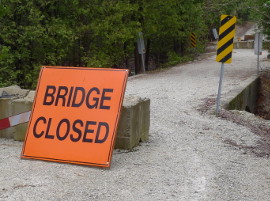 bridge closed270