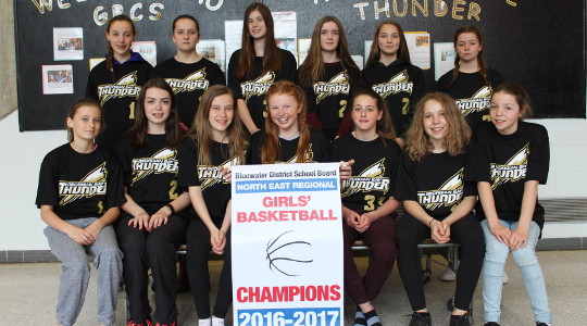 GBCS Elementary Girls’ Basketball Team Win Championship