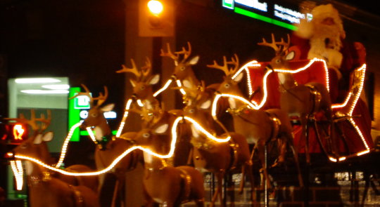 meaford santa parade