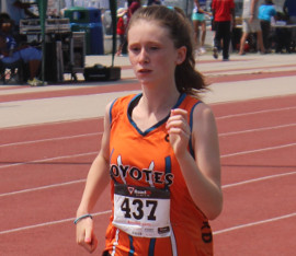 Coyote Earns Spot on Ontario Midget Track Team