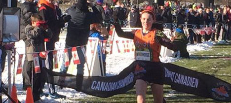 Woodhouse Wins National Cross Country Championships