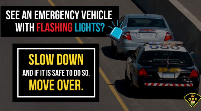 Move Over Violation Injures OPP Officer