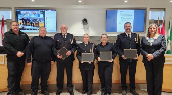 Grey County Paramedics Recognized For Exemplary Service