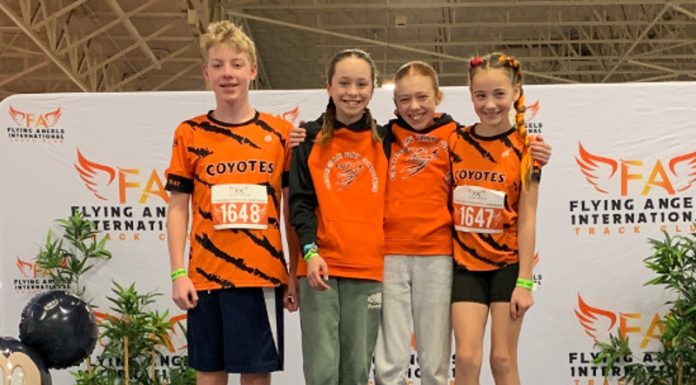 Successful Indoor Meet For Georgian Bay Coyotes