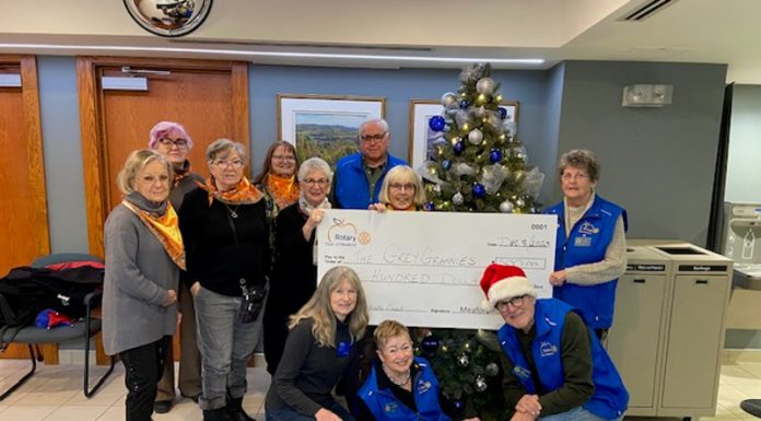 Rotary Club Supports Grey Grannies