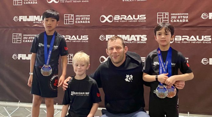 Georgian Bay Brazilian Jiu-Jitsu Members Compete in Toronto