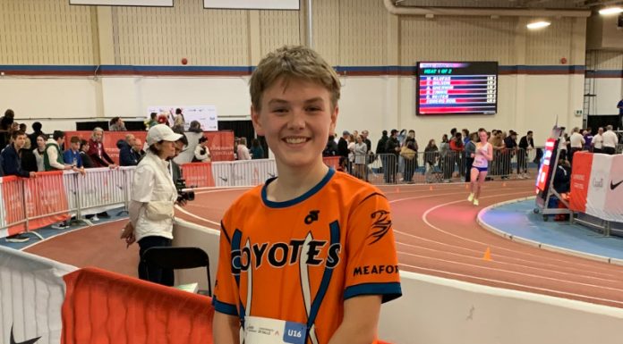Coyote Runner Competes at Canadian Indoor Track & Field Championships