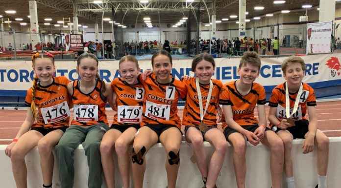 Coyotes Compete at Provincial Indoor Championships