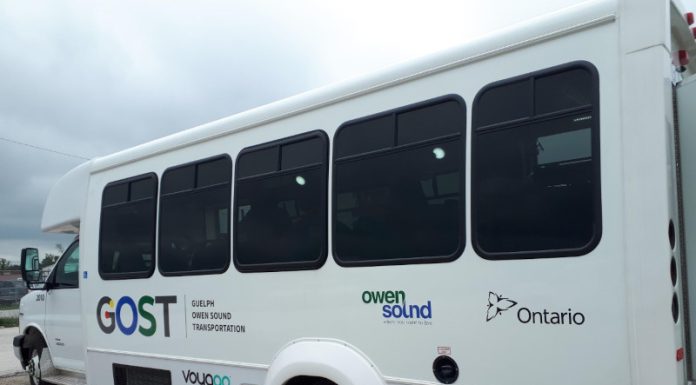 Guelph-Owen Sound Transit Bus Service Extended Through August 31