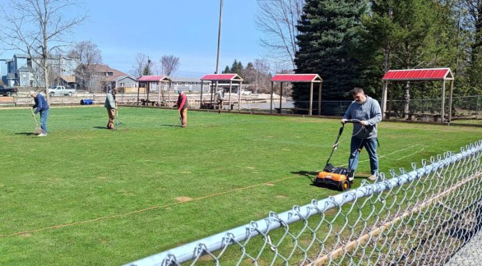 Lawn Bowling Club Makes Repairs After Recent Ice Jam Event