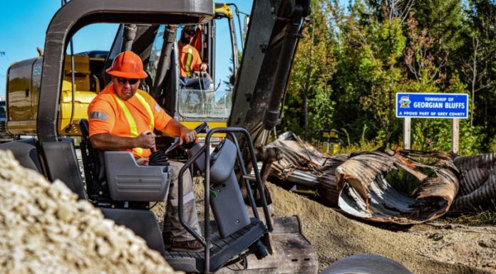 Road Construction Season Begins in Grey County