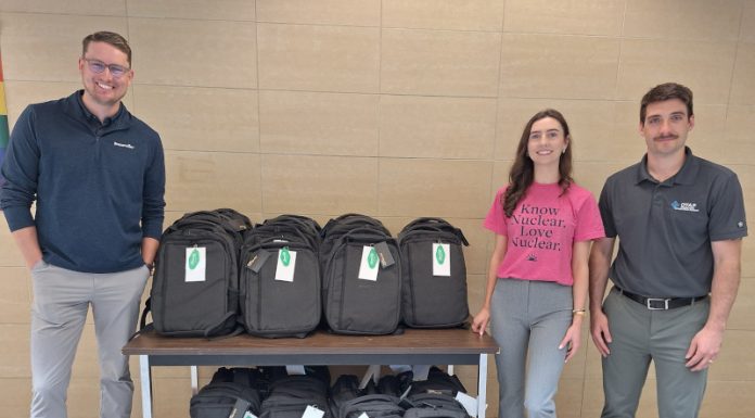 Backpacks Donated to Local Skilled Trades Students