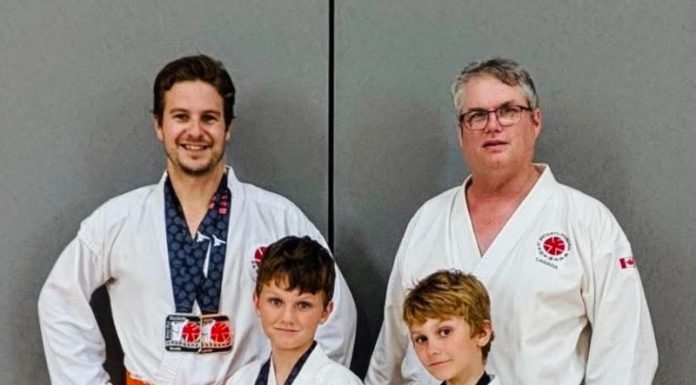 Meaford Karate Club Competes in Pembroke