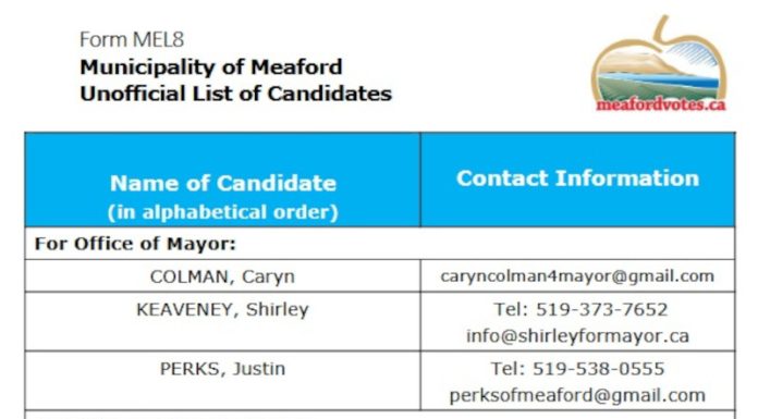 Candidate Nomination Period For October Municipal Election Closes