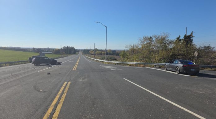 Grey Bruce OPP Close Highway 26 Following Motor Vehicle Collision