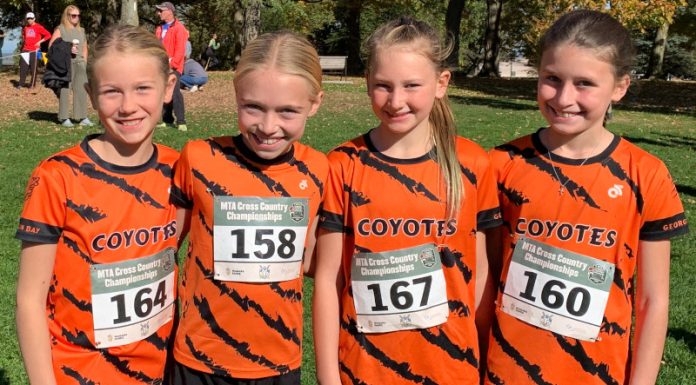 Coyotes Compete at Provincial Cross-Country Championships